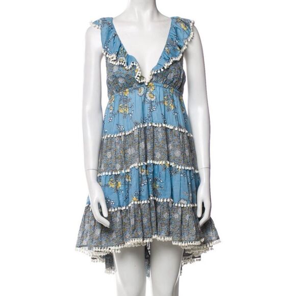 Floral Puff Sleeve Dress size2 - Picture 7 of 9